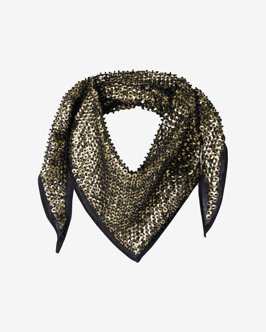 Scarf Gol Black-Gold