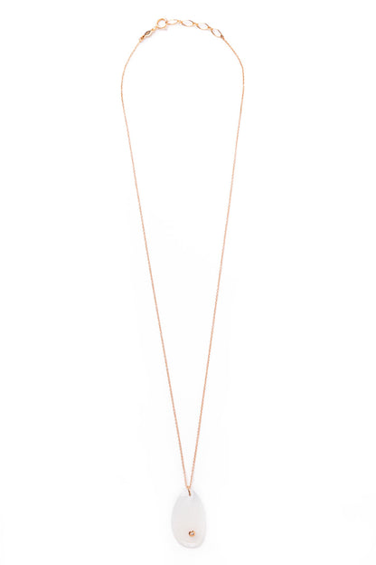 Necklace Nan100 Chalcedony