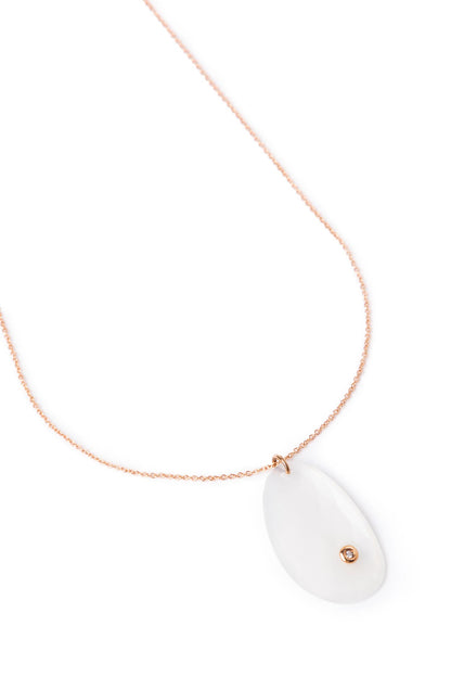 Necklace Nan100 Chalcedony