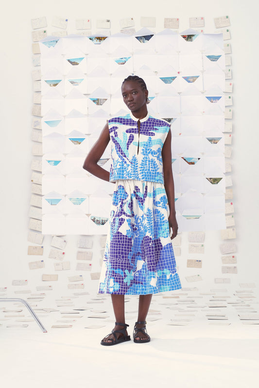 Skirt 21 Skirt Mona Blue