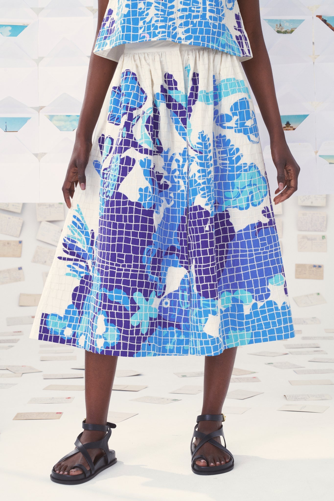 Skirt 21 Skirt Mona Blue