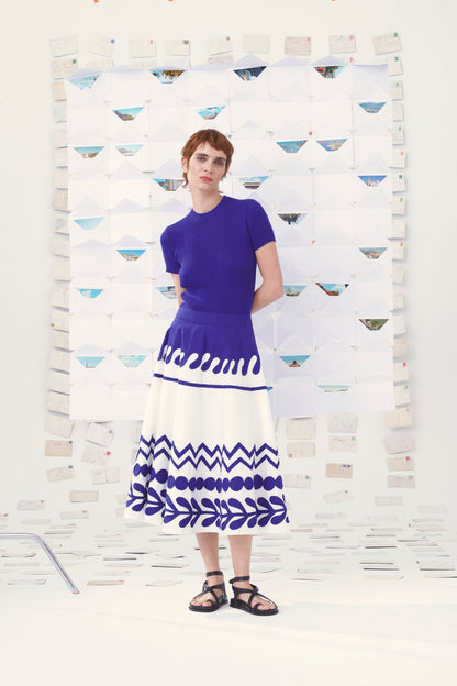 Skirt 45 Skirt Corfou Blue