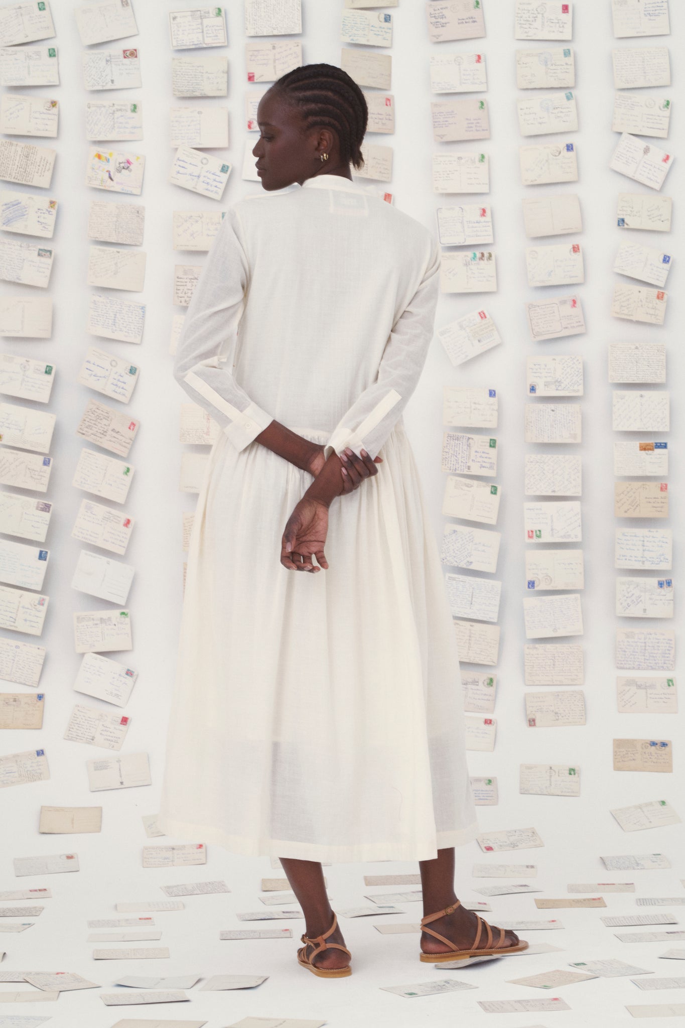 Mii | Handwoven Khadi Cotton Tara Maxi Dress