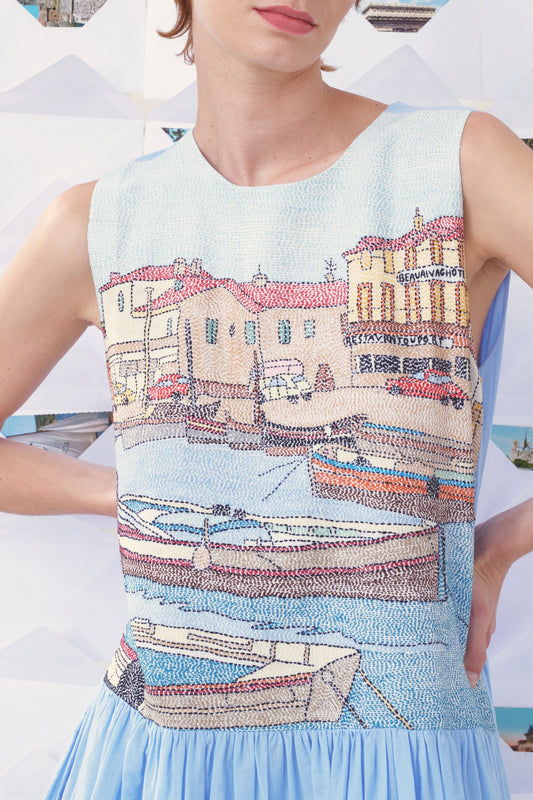 Dress 69 Dress Edith Sky-Blue