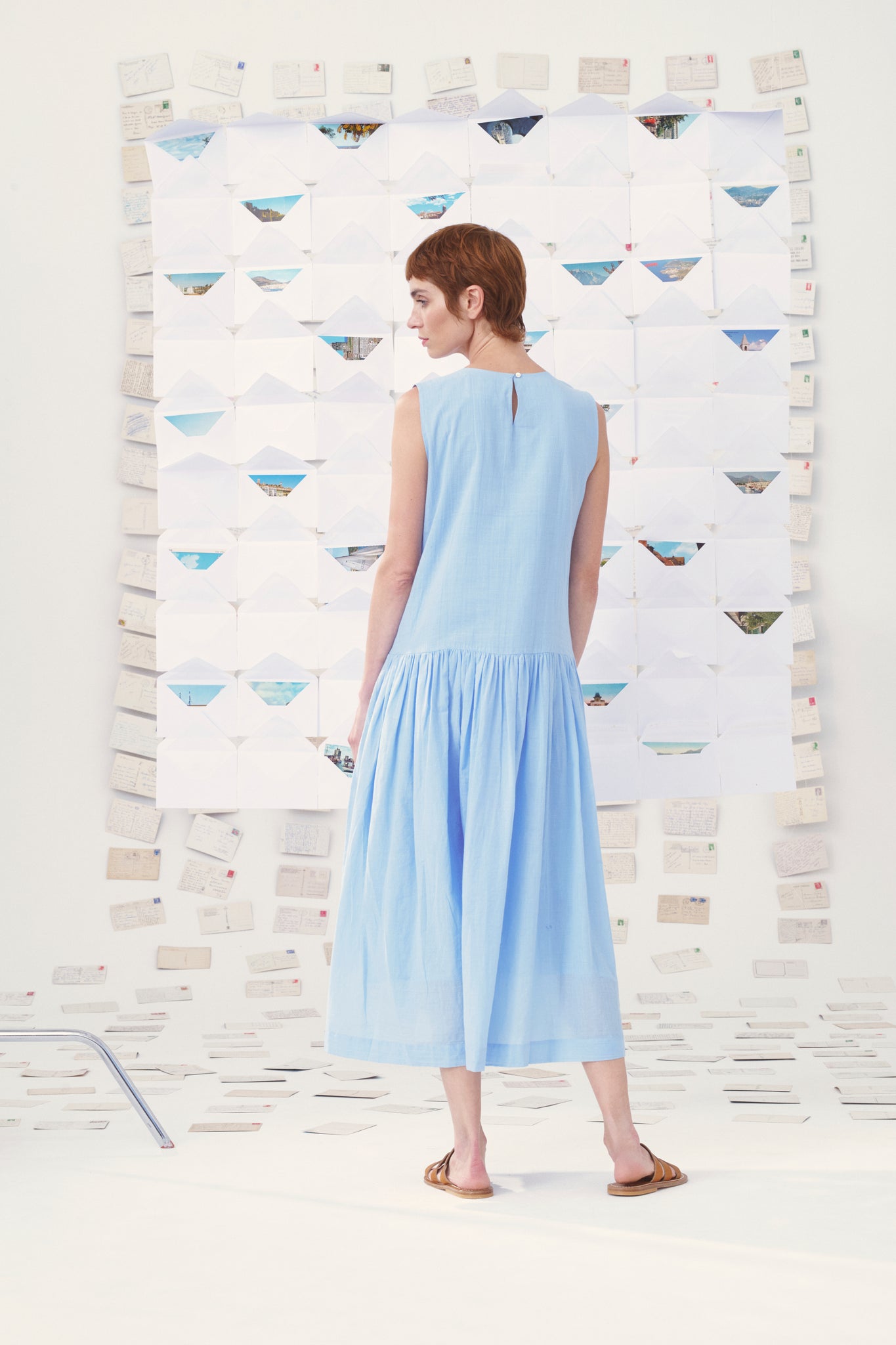 Dress 69 Dress Edith Sky-Blue