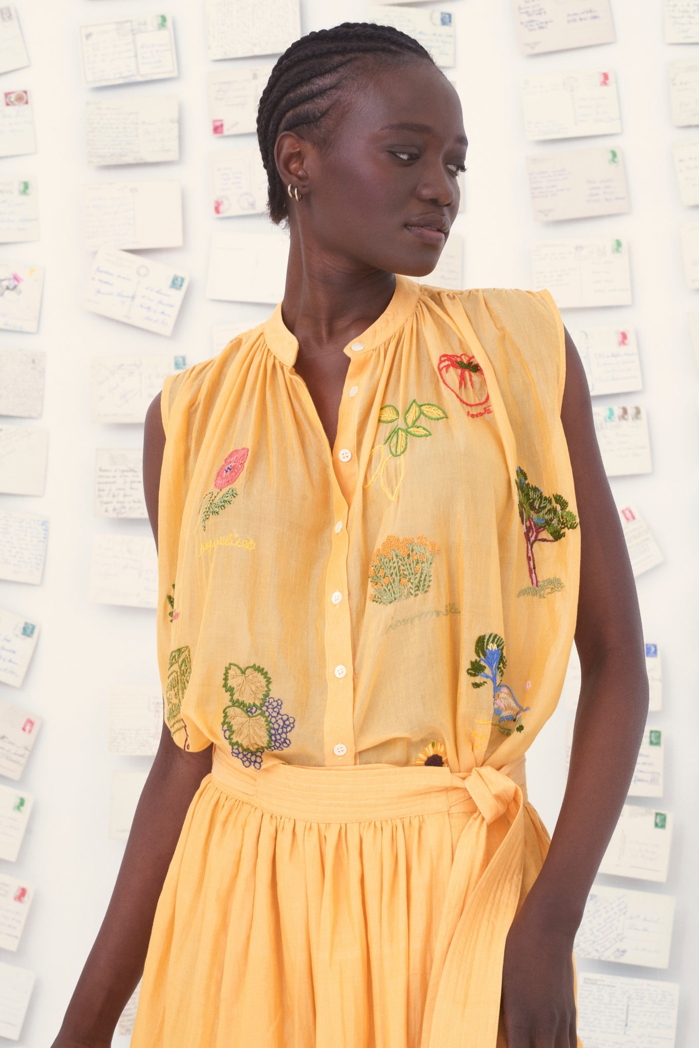 Blouse 86 Shirt Iris Abricot