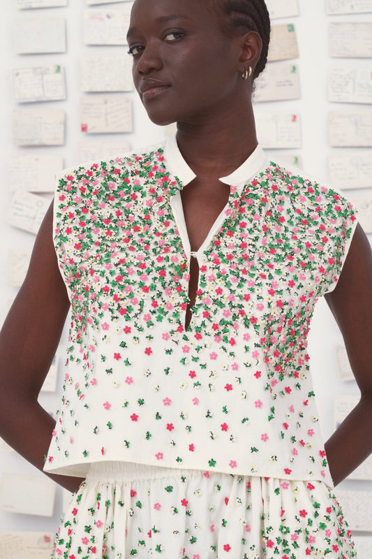 Blouse 95 Top Gaia Bougainvillea