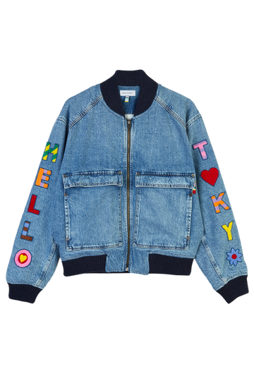 Denim Jacket Den01 Den018a Mid-Blue