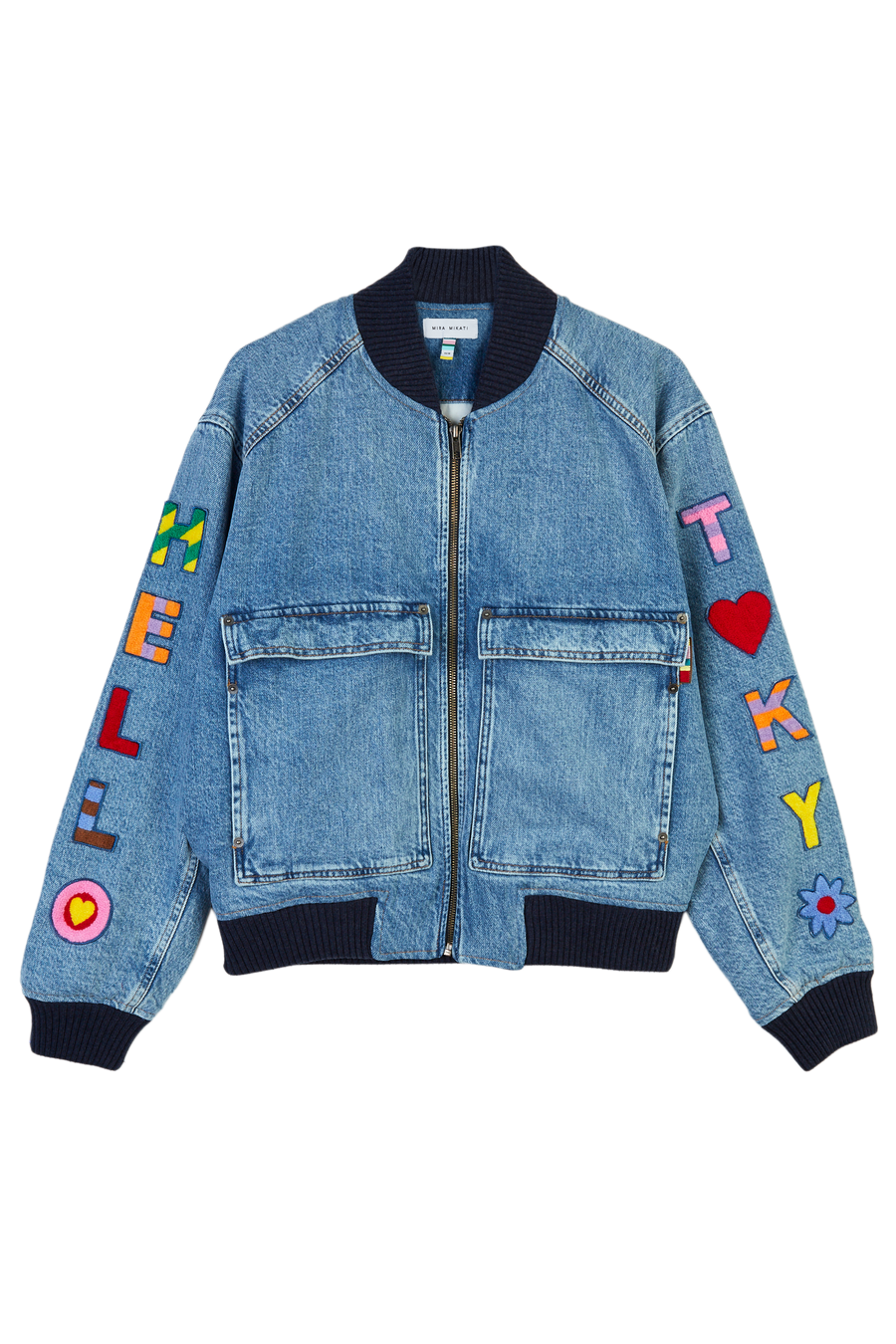 Denim Jacket Den01 Den018a Mid-Blue