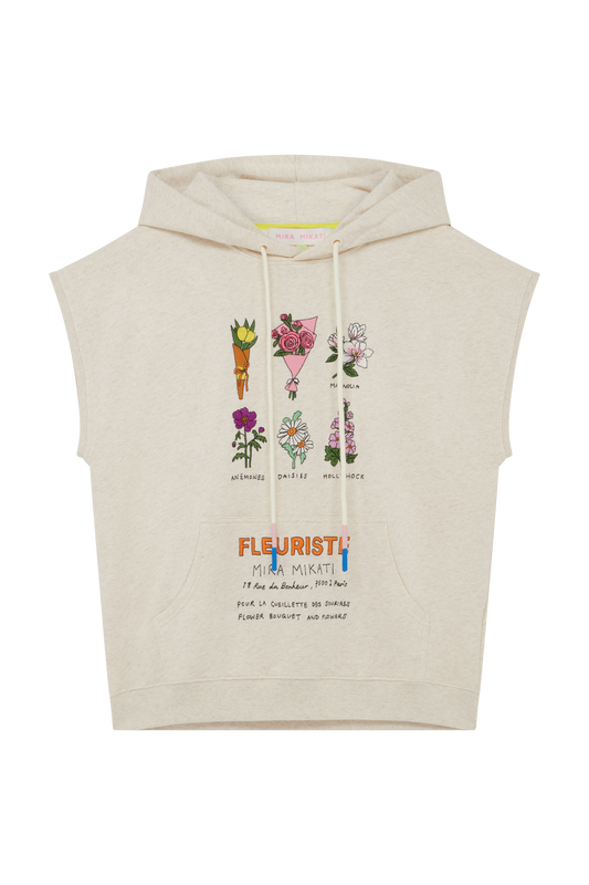 Hoodie Hde008a Oatmeal-Melange