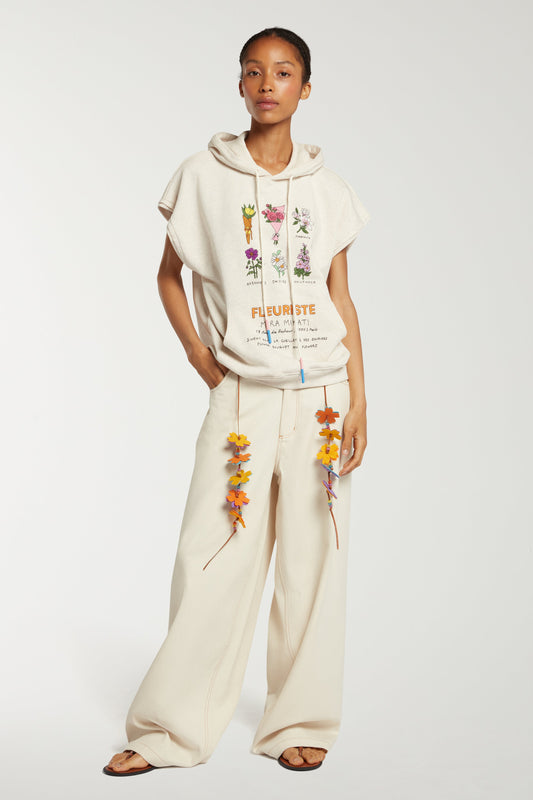 Hoodie Hde008a Oatmeal-Melange