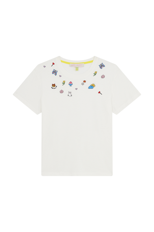 Tshirt Tee004d White