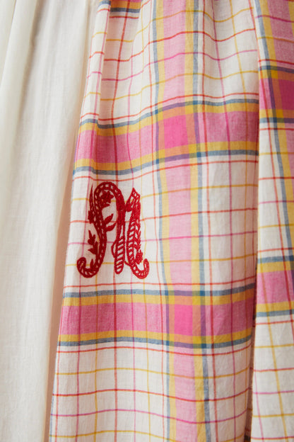 Scarf Alphabet 825 Pop-Pink
