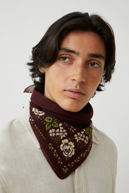 Scarf Fichu 652 Garnet