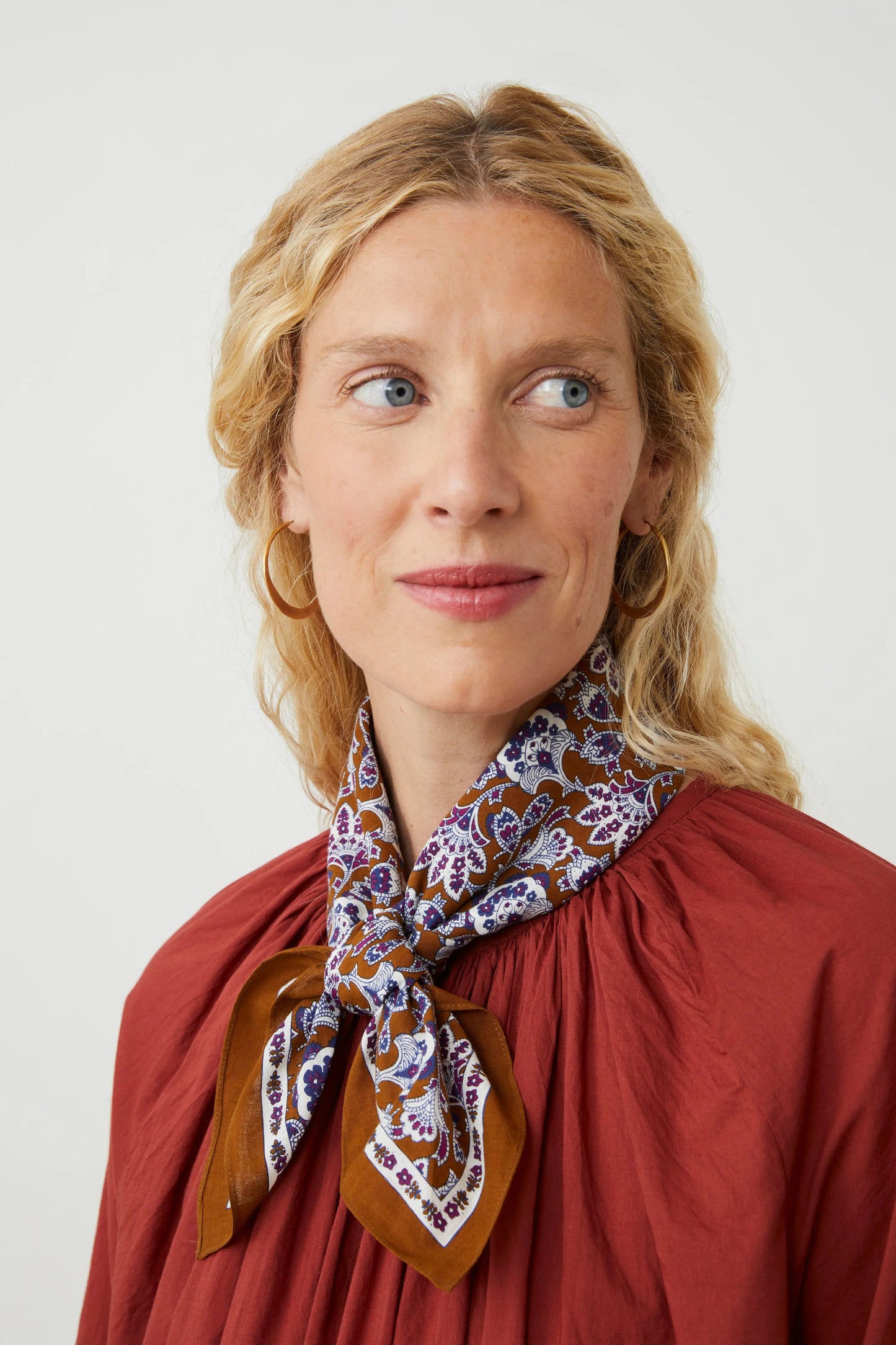 Scarf India 764 Earth
