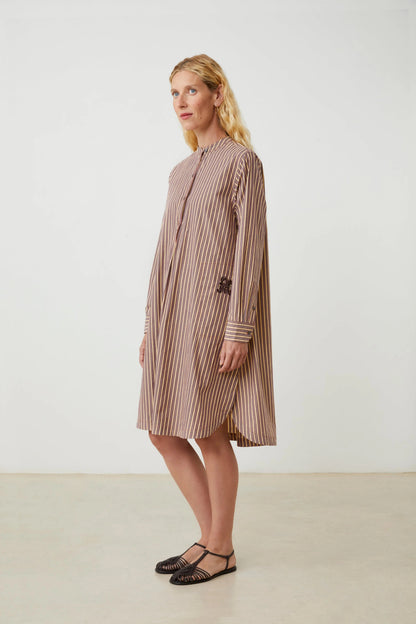 Dress Martine 784 Pop-Stripes-Garnet