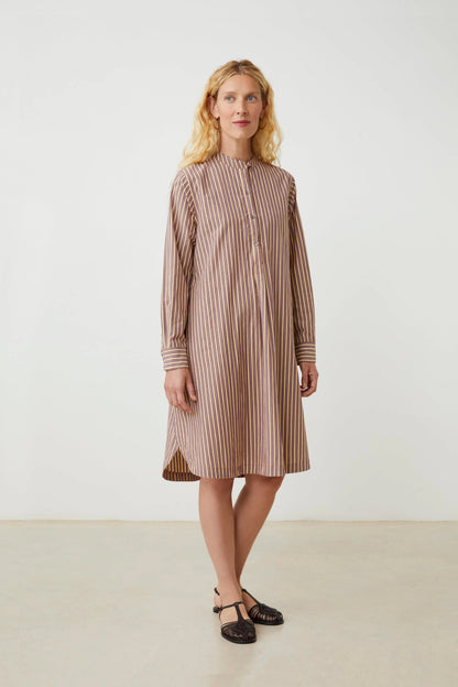 Dress Martine 784 Pop-Stripes-Garnet