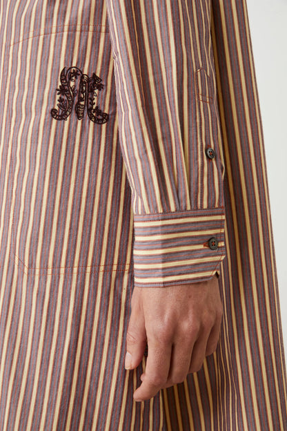 Dress Martine 784 Pop-Stripes-Garnet