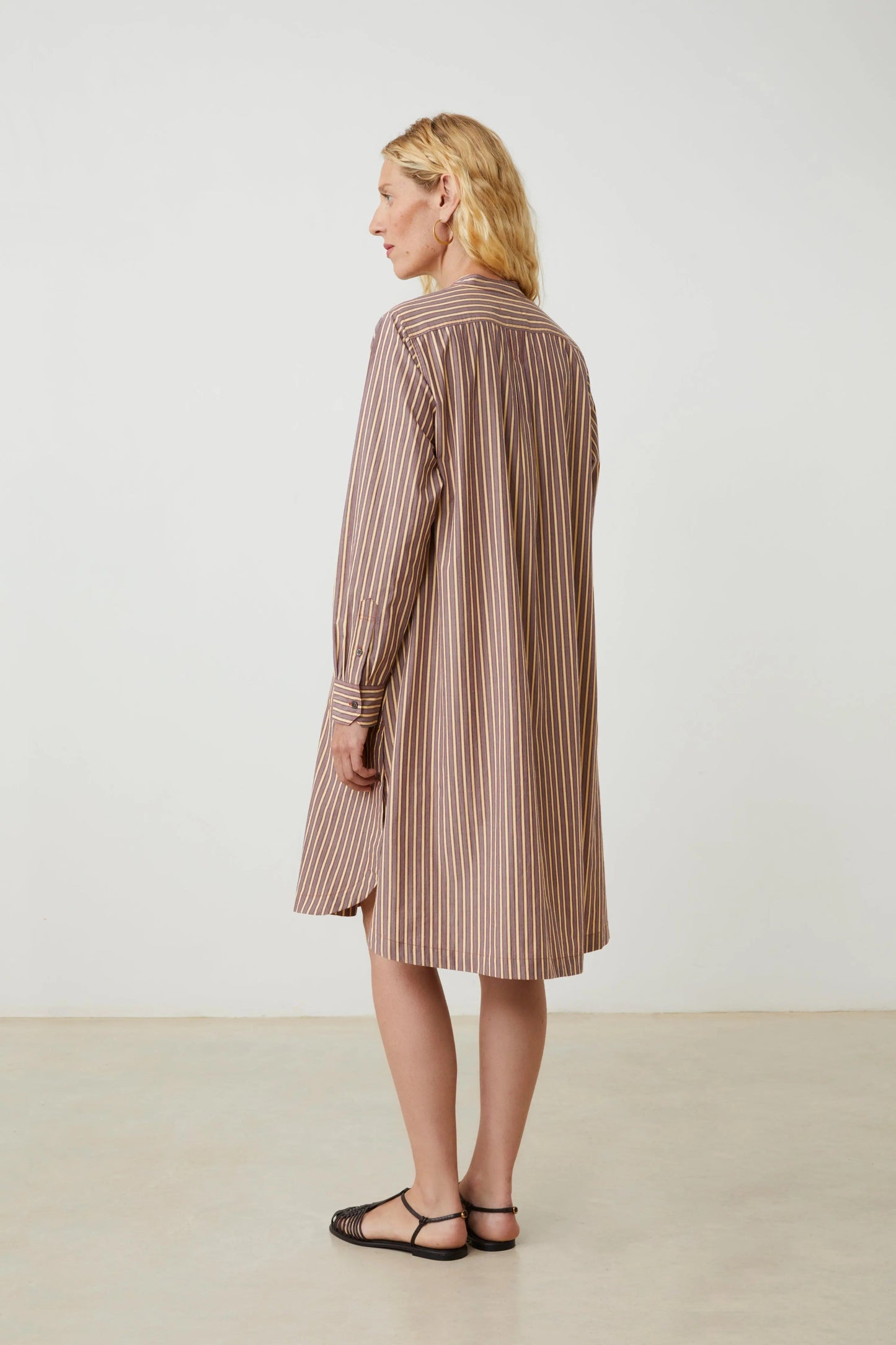 Dress Martine 784 Pop-Stripes-Garnet