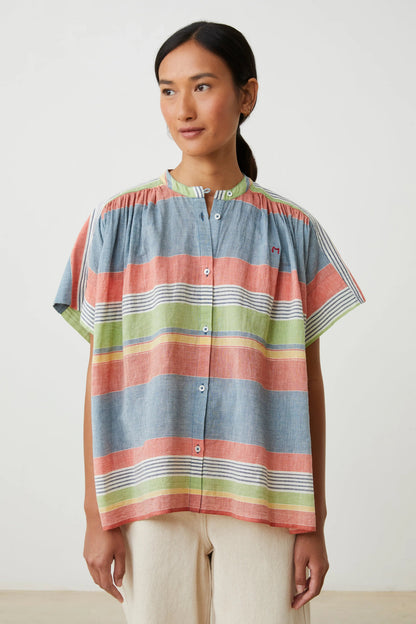 Blouse Max 775 Sand-Stripes-Multico