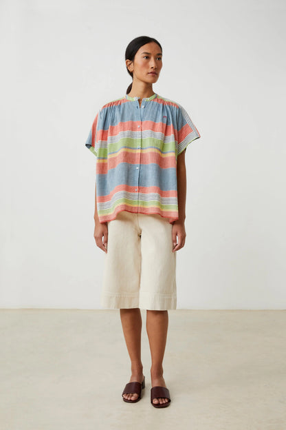 Blouse Max 775 Sand-Stripes-Multico