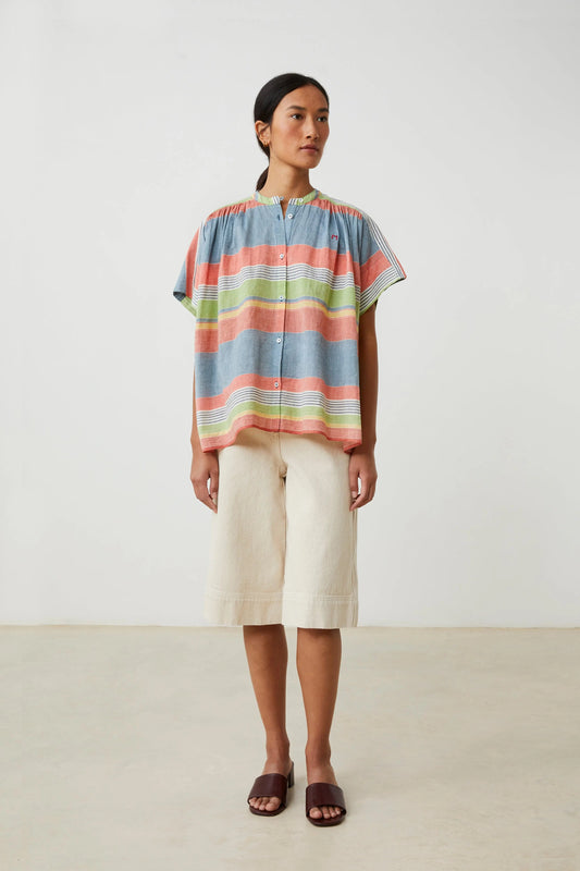 Blouse Max 775 Sand-Stripes-Multico