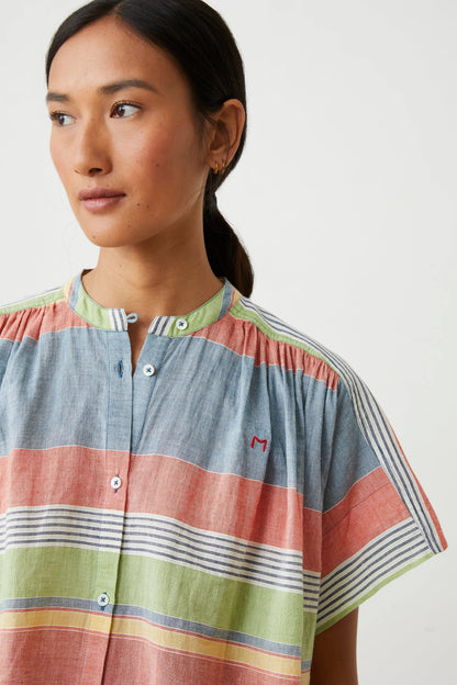 Blouse Max 775 Sand-Stripes-Multico