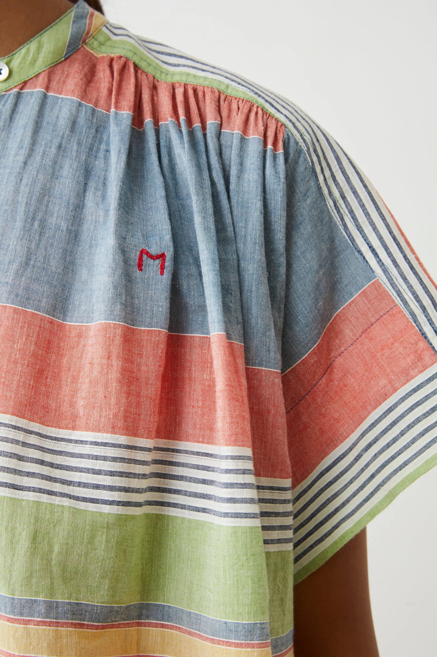 Blouse Max 775 Sand-Stripes-Multico