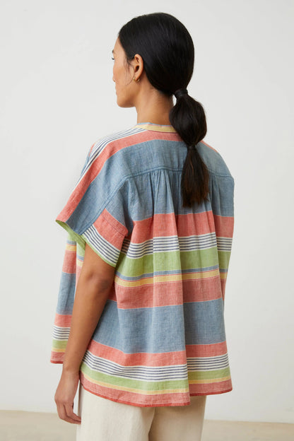 Blouse Max 775 Sand-Stripes-Multico