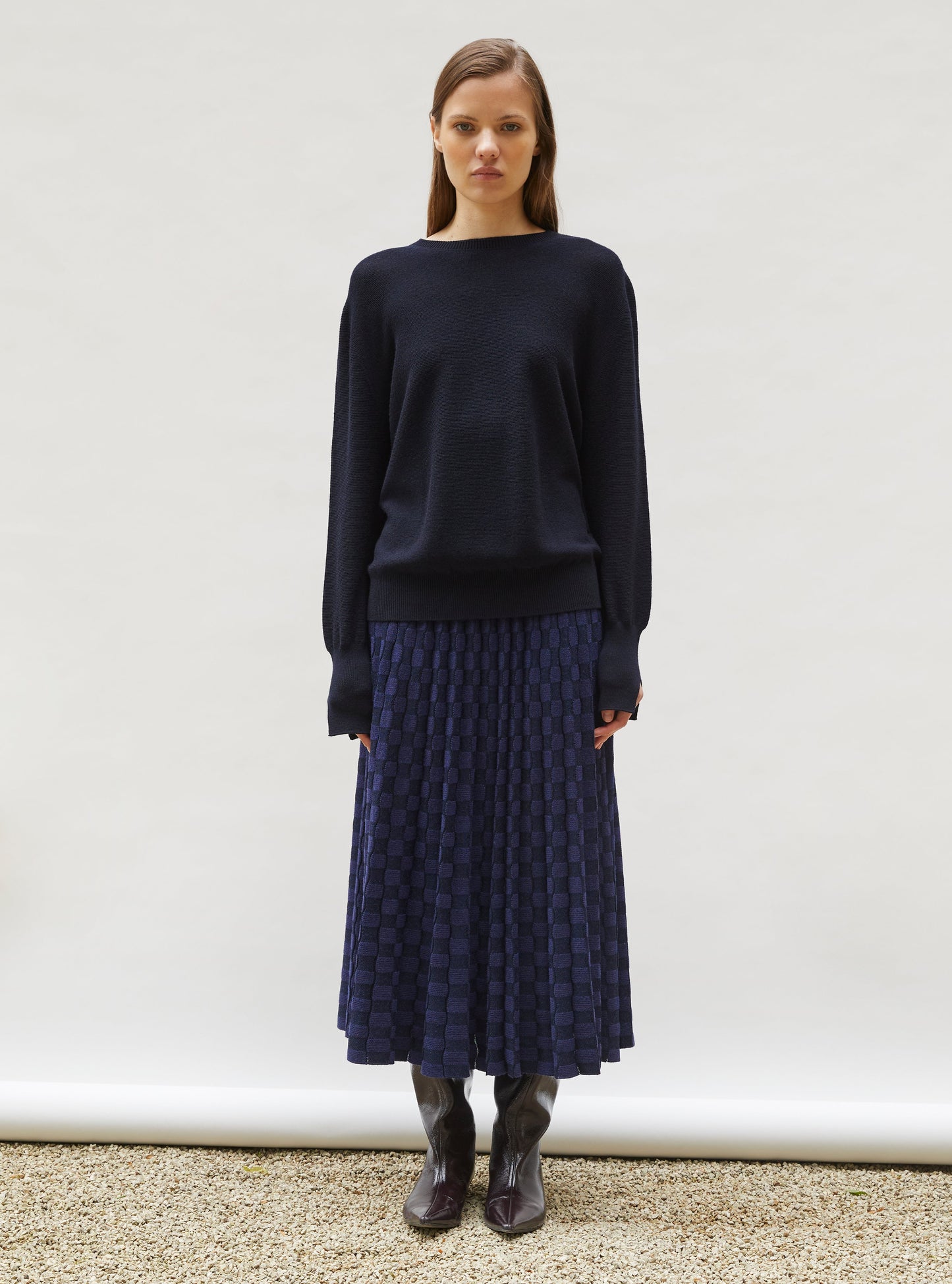 Skirt Delicate Midnight-Indigo