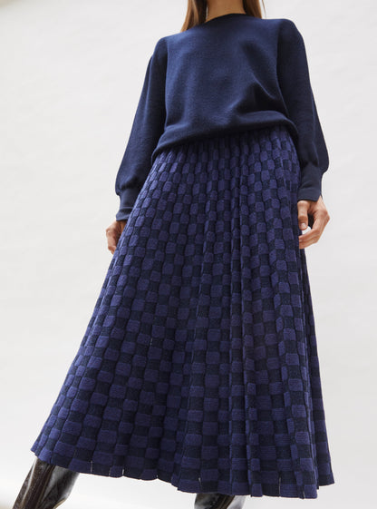 Skirt Delicate Midnight-Indigo