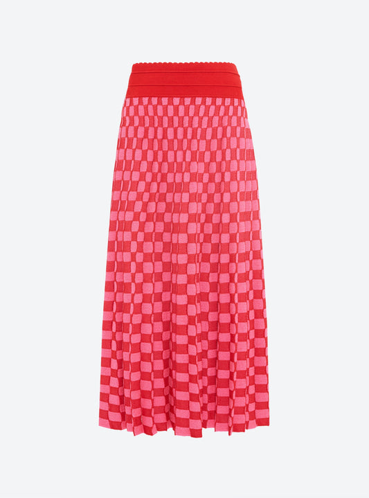 Skirt Delicate Neon-Pink-Bright-Red