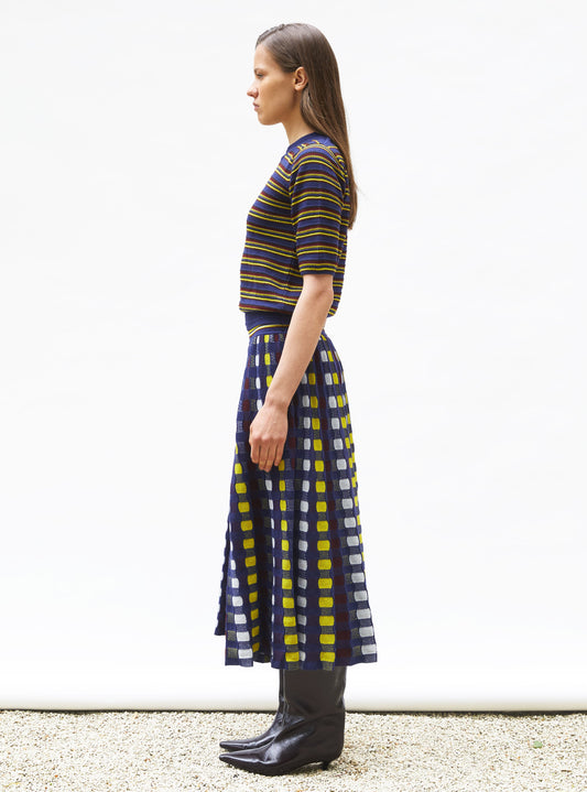 Pullover Divin Indigo-Amaranth-Mimo