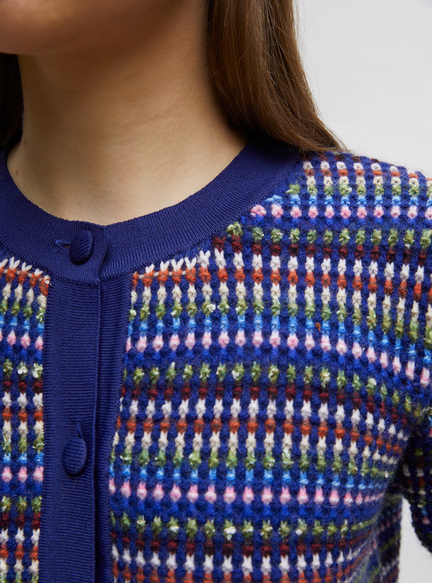 Cardigan Donut Indigo-Multi