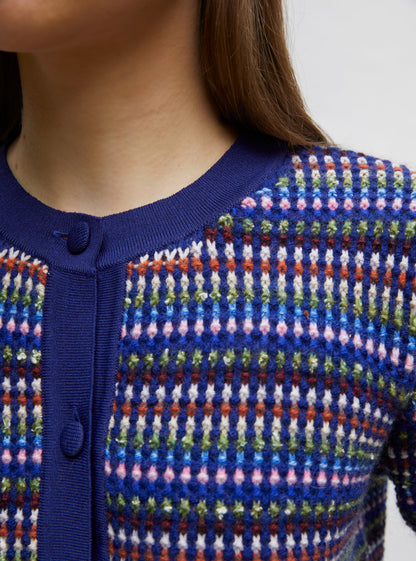 Cardigan Donut Indigo-Multi