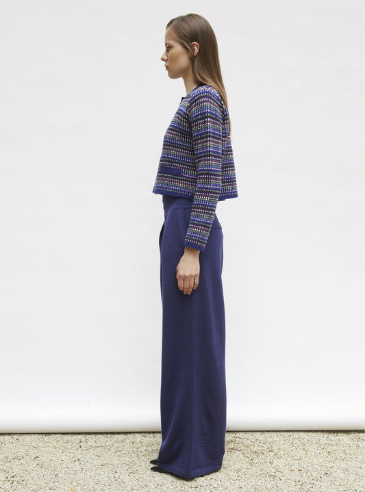 Cardigan Donut Indigo-Multi