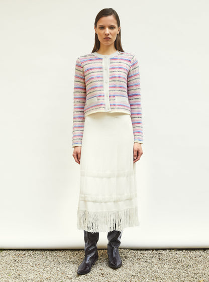 Cardigan Donut Milk-Multi