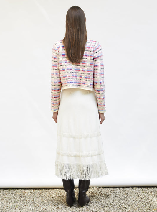 Cardigan Donut Milk-Multi