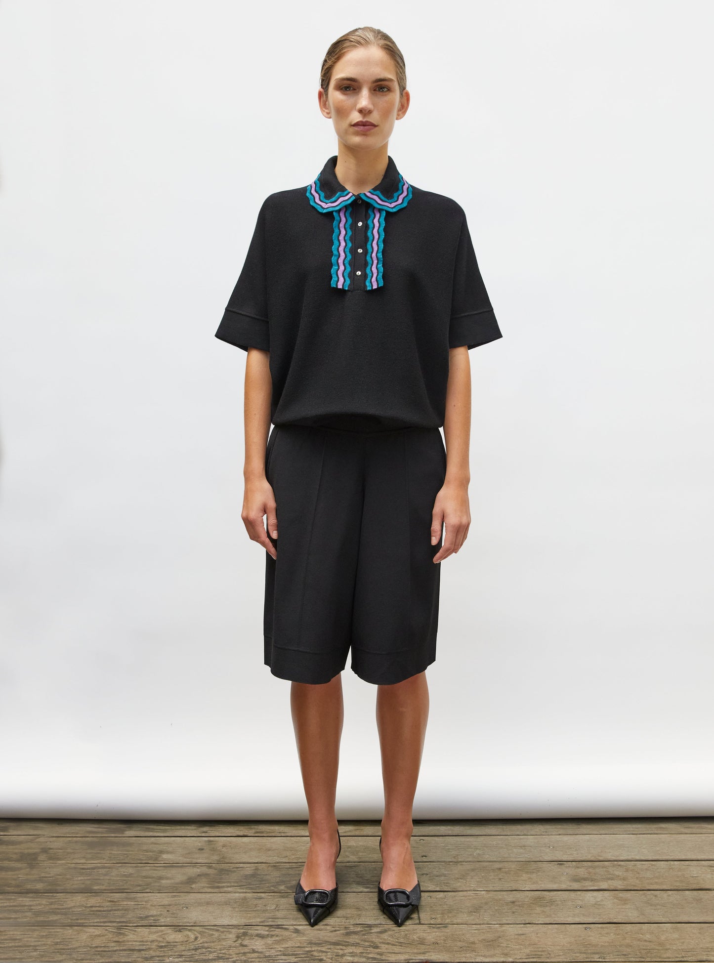 Pullover Duc Deep-Black-Multi