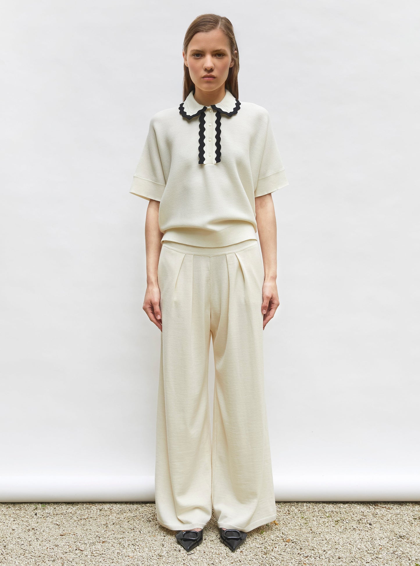 Pullover Duc Natural-Deep-Black