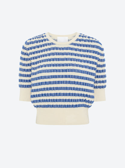 Pullover Egee Natural-Denim