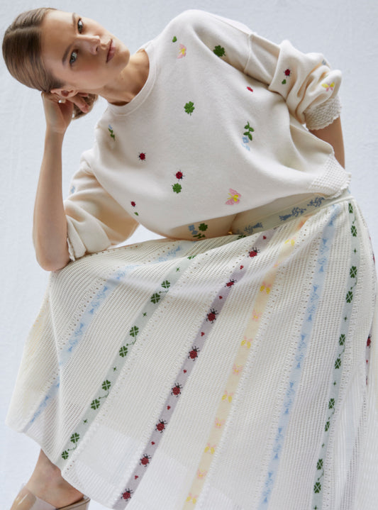 Skirt Esperance Milk-Multi