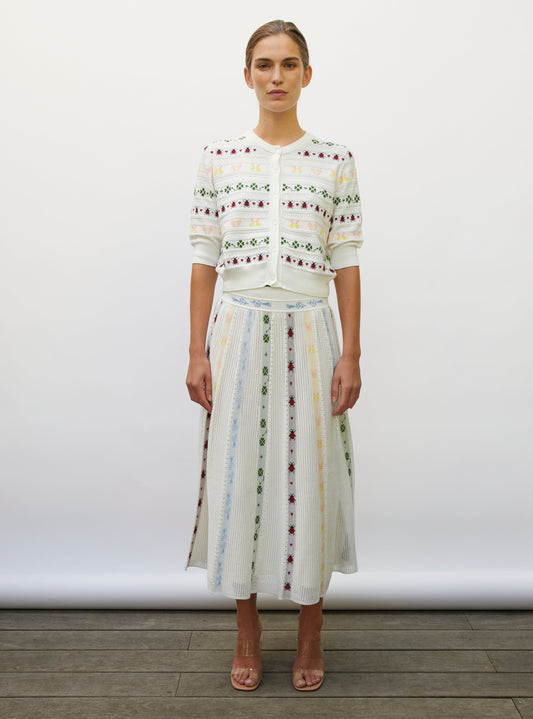 Cardigan Espoir Milk-Multi