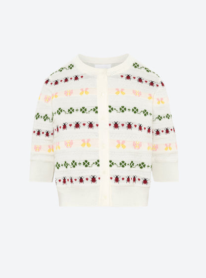 Cardigan Espoir Milk-Multi