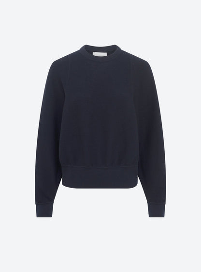 Molli Women’s Pullover Jour 100% Extra-Fine Virgin Wool Knit -  Blue Midnight