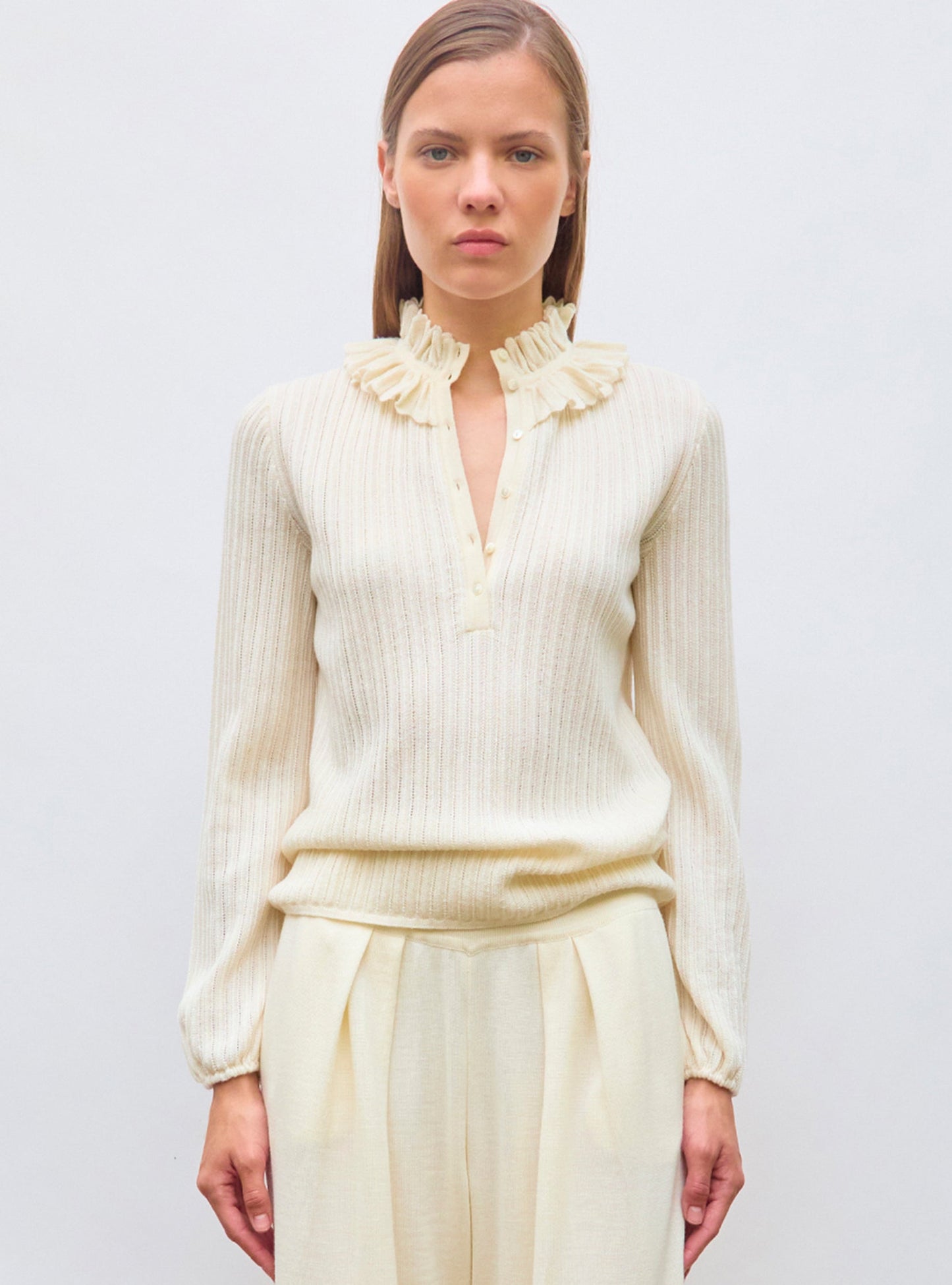 Pullover Longchamp Natural