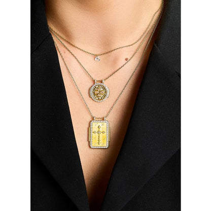 Necklace Co-293g Gold