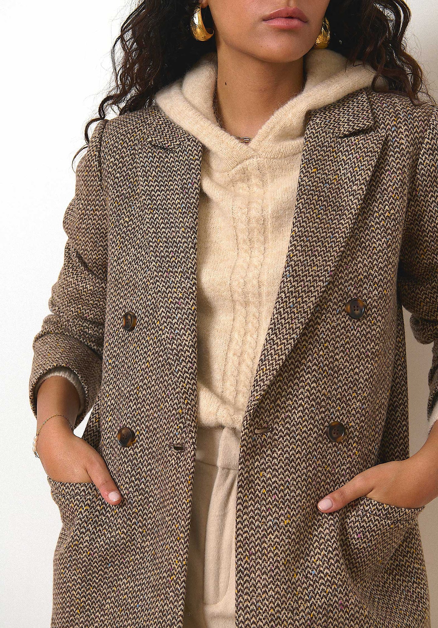 Jacket Veste Tresse Brown