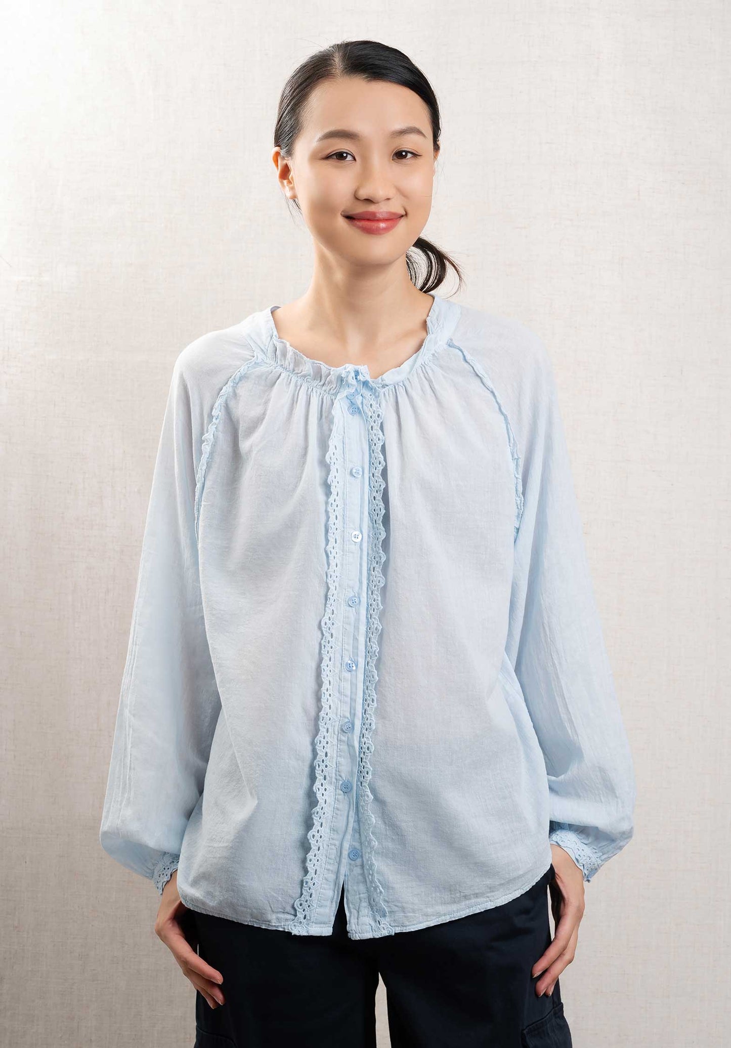 Blouse 1100521 Light-Blue