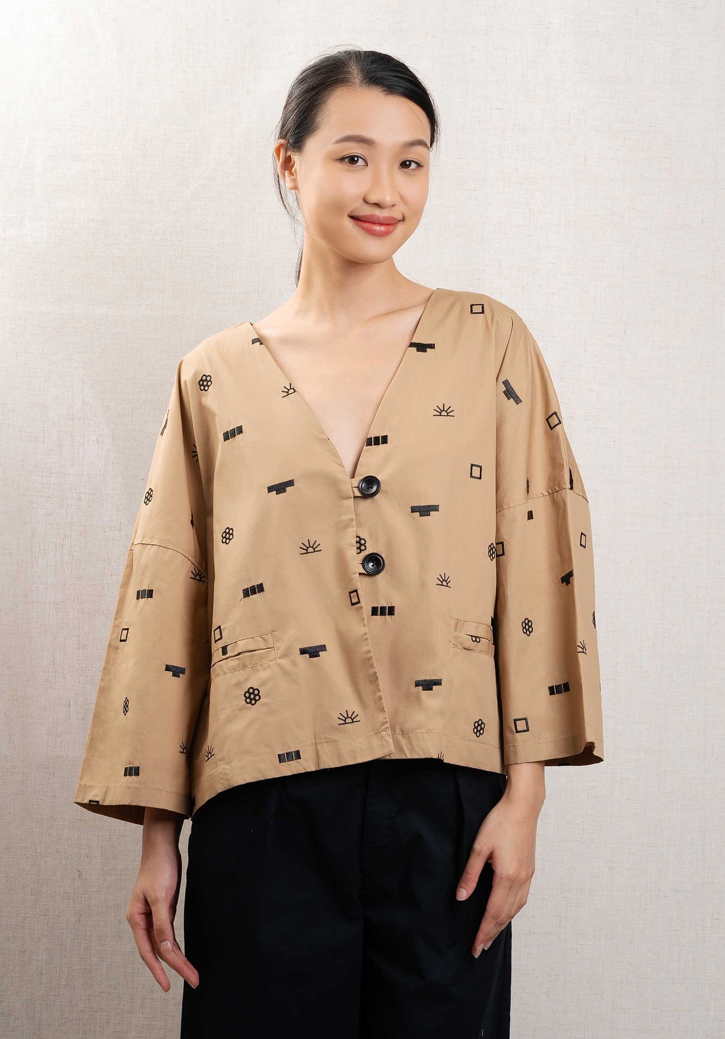 Jacket Md7270 Beige